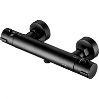 Смеситель для душа Swedbe Mercury 9025B с термостатом Черный матовый sw_9025B
