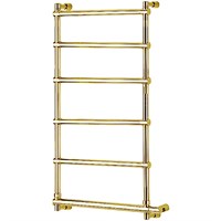 Электрический полотенцесушитель Margaroli Sole 542-6 BOX 5424706GONB Золото 5424706GONB