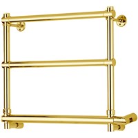 Электрический полотенцесушитель Margaroli Sole 540-3 BOX 5404703GDB Золото 5404703GDB