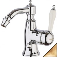 Смеситель для биде Margaroli Classica RU1003AA01BR, с донным клапаном, бронза RU1003AA01BR