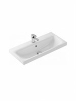 Раковина 80 см, белая, Aqwella Moduo slim 80 UM-MOD80SL/1 (Код товара: 986336) UM-MOD80SL/1