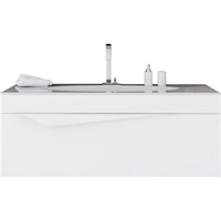 Тумба под раковину Clarberg Papyrus 120 PAP0112 подвесная Белая PAP0112