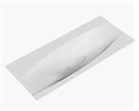 Мебельная раковина Clarberg Papyrus 120 Pap.12.04. WG, цвет - белый глянцевый (Код товара: 986259) Pap.12.04. WG
