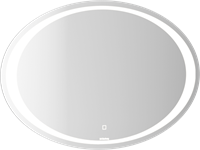 Зеркало Clarberg Ellipse 100 ELI0210 с подсветкой с сенсорным выключателем ELI0210