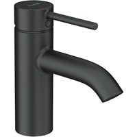 Смеситель для раковины Kludi Bozz 382663976 с донным клапаном. Черный матовый 382665376