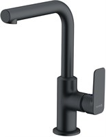 Смеситель для раковины Kludi Pure&Style 400243975 черный матовый 400243975