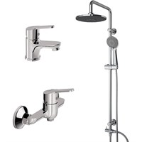 Комплект смесителей Dorff Norma D0101040 Хром D0101040