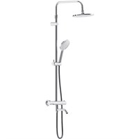 Душевая система Damixa Jupiter 977810000 с термостатом, Хром 977810000