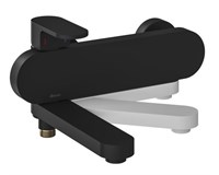 Смеситель Ravak Chrome CR 022.20BL для ванны, черный матовый, X070431 X070431