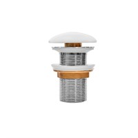Выпуск IDDIS для умывальника без перелива, белый матовый Optima Home (OPHWM00i88) OPHWM00i88
