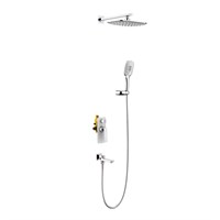 Душевая система TIMO встроенная хром-белый Helmi (SX-4099/00-16SM) SX-4099/00-16SM