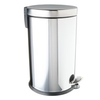 Ведро Fixsen с крышкой 12 л хром HoReCa (FX-34024D) FX-34024D