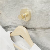 Крючок одинарный золото-сатин Fixsen Comfort Gold (FX-87005) FX-87005