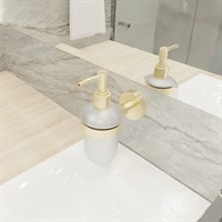 Дозатор жидкого мыла золото-сатин Fixsen Comfort Gold (FX-87012) FX-87012