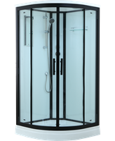 Душевая кабина Timo Standart Black 90*90*220  (T-6609B) T-6609B