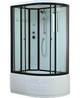 Душевая кабина Timo Standart Black 120*85*220  (T-6620BL) T-6620BL