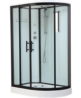 Душевая кабина Timo Standart Black 120*85*220  (T-6602BL) T-6602BL