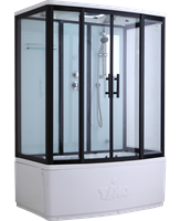 Душевая кабина Timo Standart Black 170*88*220  (T-6670B) T-6670B