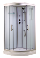 Душевая кабина Timo Standart Silver Fabric 90*90*220  (T-6609SF) T-6609SF