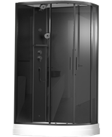 Душевая кабина Timo Premium ILMA Black 120*80*222 (ILMA902LB) ILMA902LB