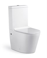 Унитаз с бачком напольный TIMO INARI 670*370*872 (TK-501) TK-501