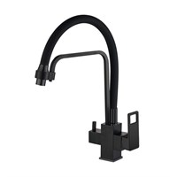 Смеситель для кухни Haiba HB76615-7 Черный матовый HB76615-7