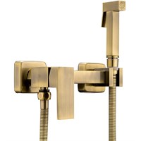 Гигиенический душ со смесителем Haiba HB5513-4 Бронза HB5513-4