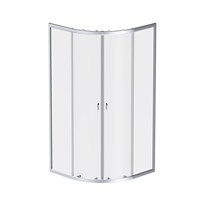 W88G-205-090MT64 X-Joy Twin Slide,  Душевое ограждение без  поддона, 90x90, профиль мат хром W88G-205-090MT64