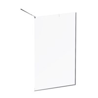 W84WI-120-F1-MTE Душевая перегородка Func 120x200, стекло прозр. 8 мм + покрытие, профиль мат хром W84WI-120-F1-MTE