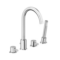 Смеситель на борт ванны Damixa Scandinavian Pure 360400000 Хром 360400000
