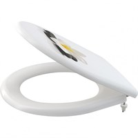 Сидение ALCAPLAST для унитаза Softclose A604 FLOWER A604 FLOWER