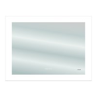 Зеркало Cersanit Led 060 Design Pro 80 KN-LU-LED060*80-p-Os с подсветкой с диммером, часами и подогревом KN-LU-LED060*80-p-Os