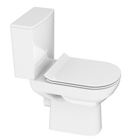 Унитаз компакт Cersanit City S-KO-CIT011-3/5-COn-S-DL-w с бачком и сиденьем Микролифт S-KO-CIT011-3/5-COn-S-DL-w