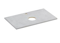 Столешница Cersanit Stone из керамогранита Balance 80x45x2 серый матовый (64186) 64186