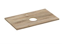 Столешница под раковину Cersanit Wood 80 64188 Орех матовый 64188