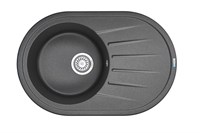Кухонная мойка Granula ST-7601 7601bg, графит 7601, ГРАФИТ