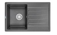 Кухонная мойка Granula ST-7602 7602bg, графит 7602, ГРАФИТ