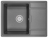 Кухонная мойка Granula GR-6503 6503bg, графит 6503, ГРАФИТ