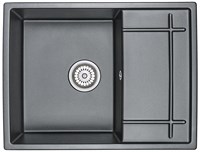 Кухонная мойка Granula GR-6501 6501sv, шварц 6501, ШВАРЦ