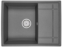 Кухонная мойка Granula GR-6501 6501bg, графит 6501, ГРАФИТ