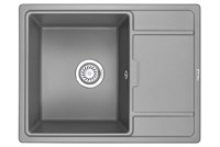 Кухонная мойка Granula GR-6503 6503al, алюминиум 6503, АЛЮМИНИУМ