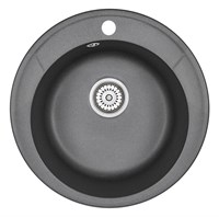 Кухонная мойка Granula ST-4802 4802bl, черный 4802, ЧЁРНЫЙ