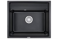 Кухонная мойка Granula KS-6003 6003bl, чёрный 6003, ЧЁРНЫЙ