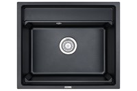Кухонная мойка Granula KS-6003 6003sv, шварц 6003, ШВАРЦ