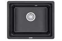 Кухонная мойка Granula KS-5501U 5501Ubl, черный 5501U, ЧЁРНЫЙ