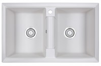 Кухонная мойка Granula GR-8101 8101wh, арктик 8101, АРКТИК