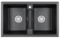 Кухонная мойка Granula GR-8101 8101bl, черный 8101, ЧЁРНЫЙ
