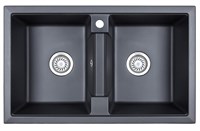 Кухонная мойка Granula GR-8101 8101sv, шварц 8101, ШВАРЦ