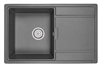 Кухонная мойка Granula GR-7804 7804bg, графит 7804, ГРАФИТ