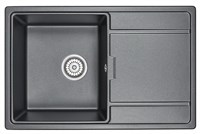 Кухонная мойка Granula GR-7804 7804sv, шварц 7804, ШВАРЦ